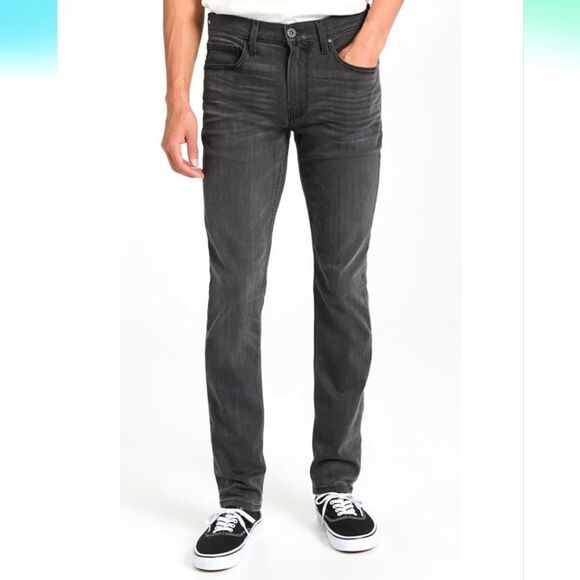 🐢 PAIGE Men's Lennox Transcend Slim Jeans in Sheldon, Sz- 36 Like New! - Picture 1 of 16